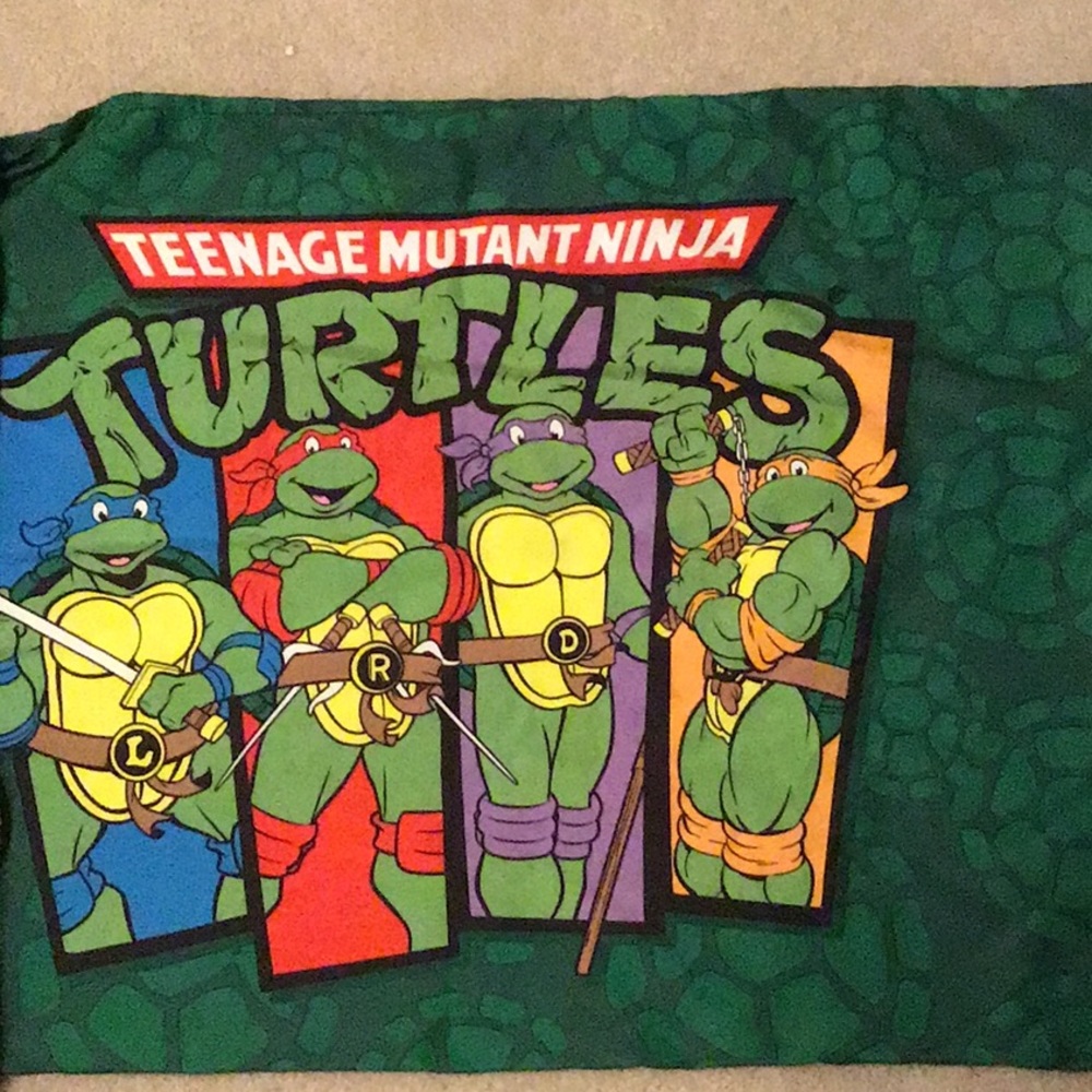 Teenage Mutant Ninja Turtles toddler sheets